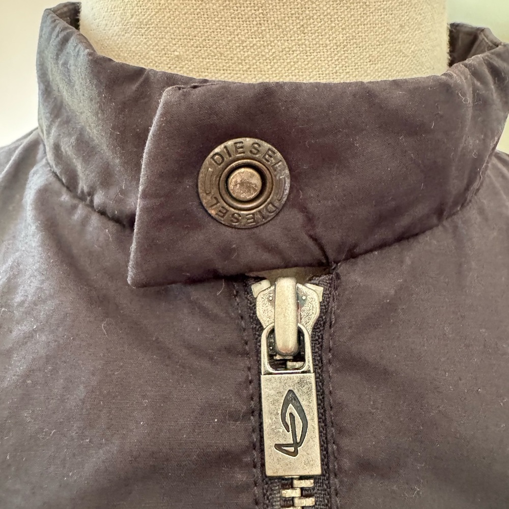 Diesel Down Fitted Zip-Up Jacket - image 3